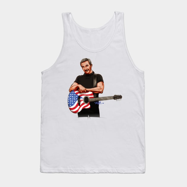 Aaron Tippin - An illustration by Paul Cemmick Tank Top by PLAYDIGITAL2020